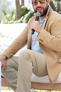 Adam Sandler comedy in Las Vegas