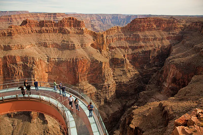 Helicopter View of Grand Canyon