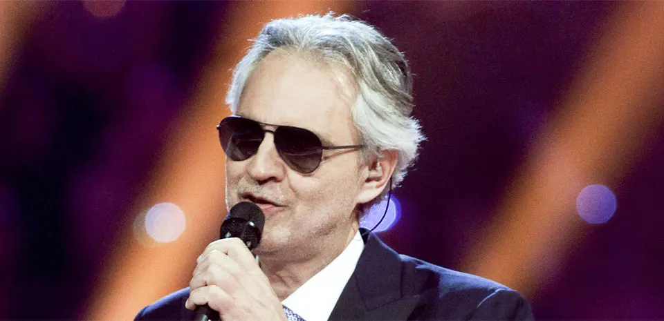 Andrea Bocelli live in Las Vegas