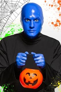 The iconic Blue Man Group at Luxor Las Vegas