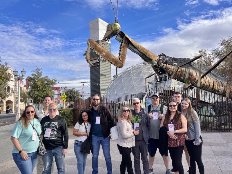 Downtown & Fremont Street - Buzzy Brand Walking Tours