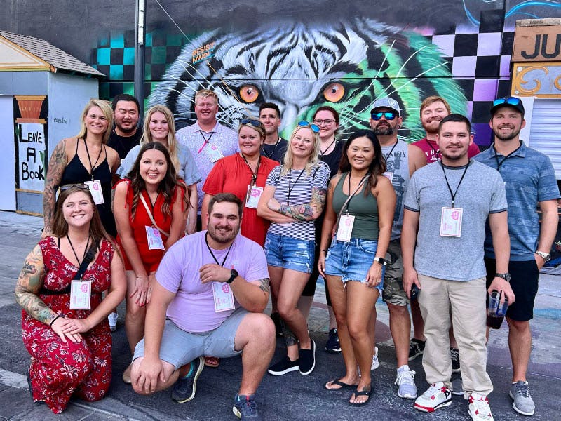 Downtown & Fremont Street - Buzzy Brand Walking Tours