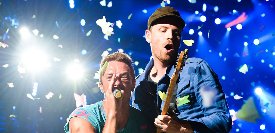 Coldplay Las Vegas concert