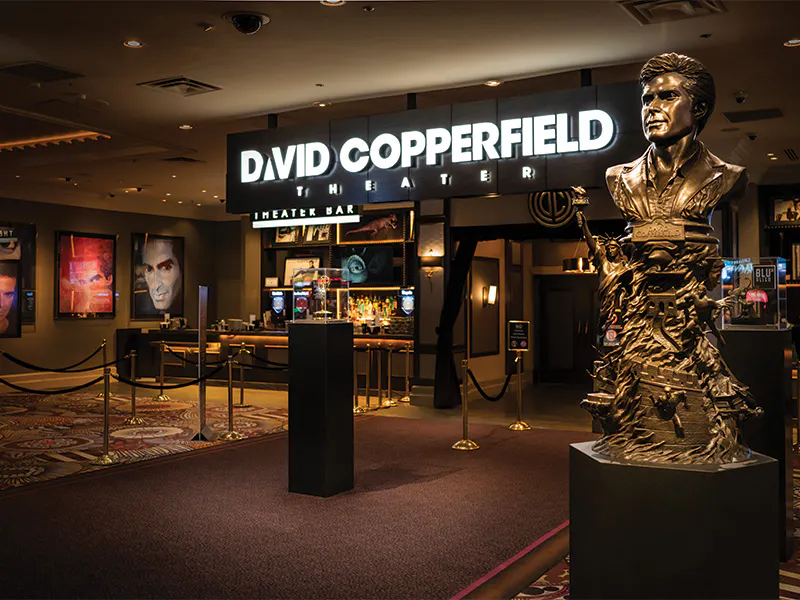David Copperfield theater in Vegas