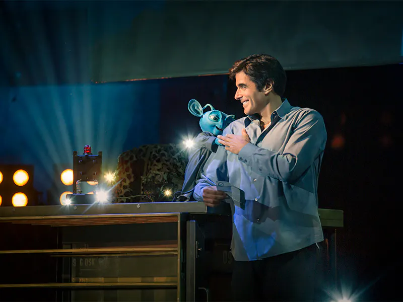 David Copperfield in Las Vegas