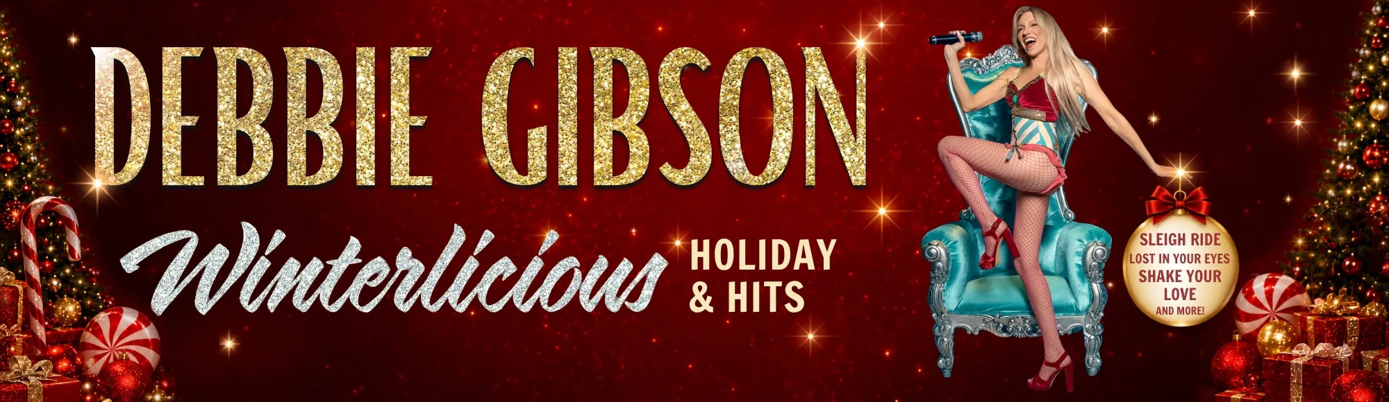 Debbie Gibson - Winterlicious holiday show Las Vegas