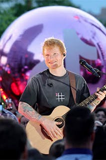 Ed Sheeran in Las Vegas