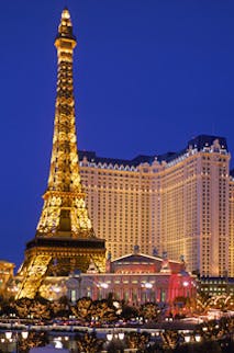 Eiffel Tower Las Vegas viewing deck