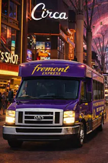 Las Vegas Strip to Downtown Shuttle Fremont Express