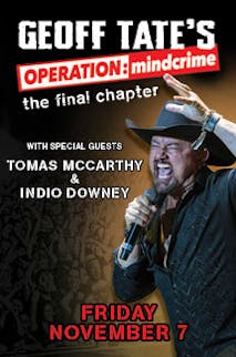 Geoff Tate Operation: Mindcrime Concert Las Vegas tickets