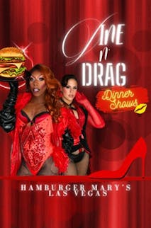 Get tickets for Hamburger Mary's Dine 'n Drag - Drag Show and Dinner