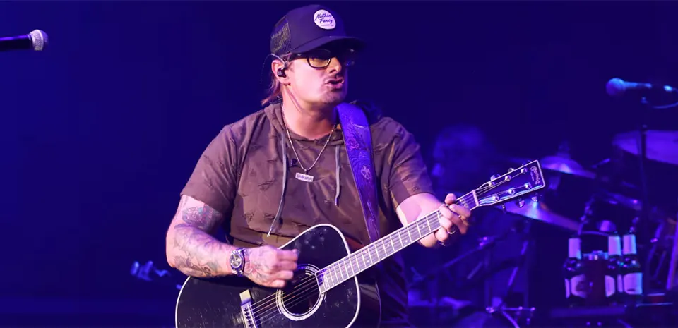 Hardy country and rock concert in Las Vegas