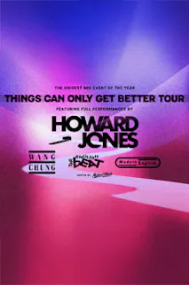 Get Howard Jones concert tickets Resorts World Las Vegas