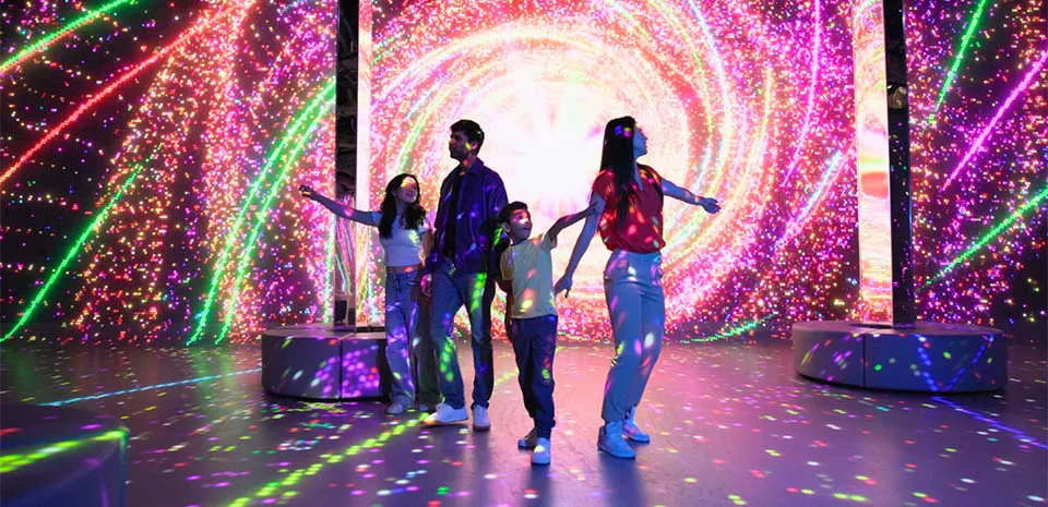 Illuminarium immersive experience in Las Vegas