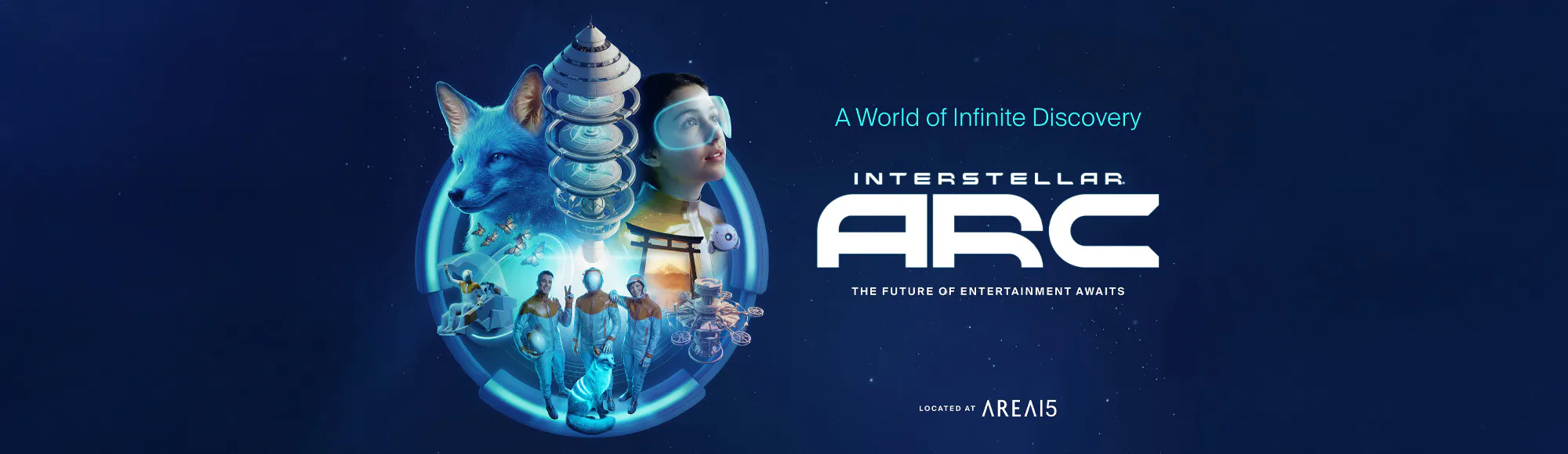 Interstellar Arc immersive space experience Las Vegas