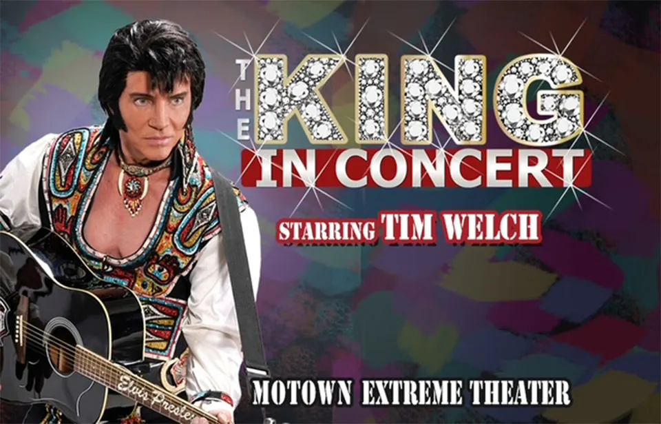 King in Concert Elvis Presley tribute show in Las Vegas