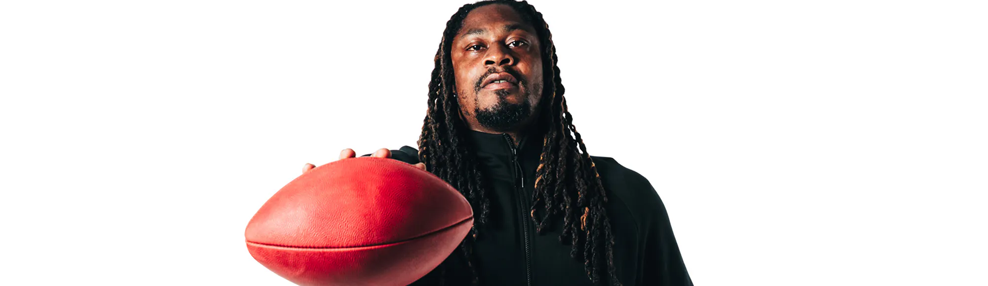 Marshawn Lynch will host a comedy night at the Laugh Factory in Las Vegas.