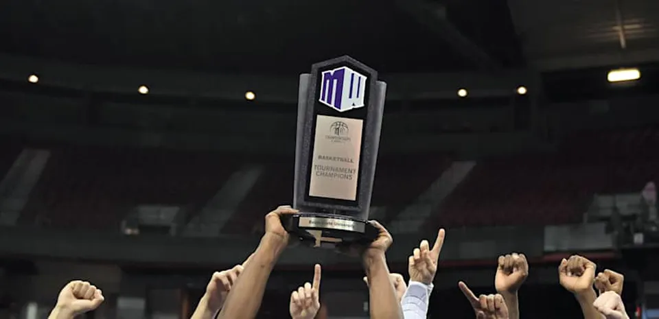 Watch the exciting Mountain West Men's Basketball Tournament at the Thomas & Mack Center in Las Vegas!