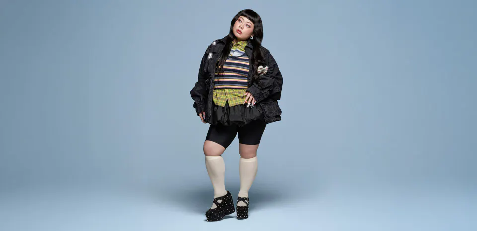 Naomi Watanabe performing live comedy at the Venetian Las Vegas