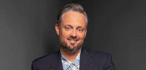 Nate Bargatze performs live stand-up comedy in Las Vegas at the Encore at the Wynn