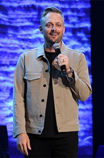 Nate Bargatze is performing live comedy at the Encore at the Wynn in Las Vegas