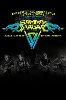 Legendary rocker, Sammy Hagar, tickets on sale now!