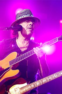 Santana rocks the stage at House of Blue at Mandalay Bay