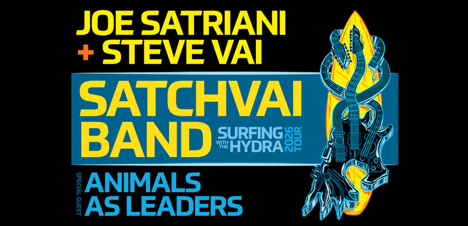 SatchVai Band Ft Joe Satriani & Steve Vai