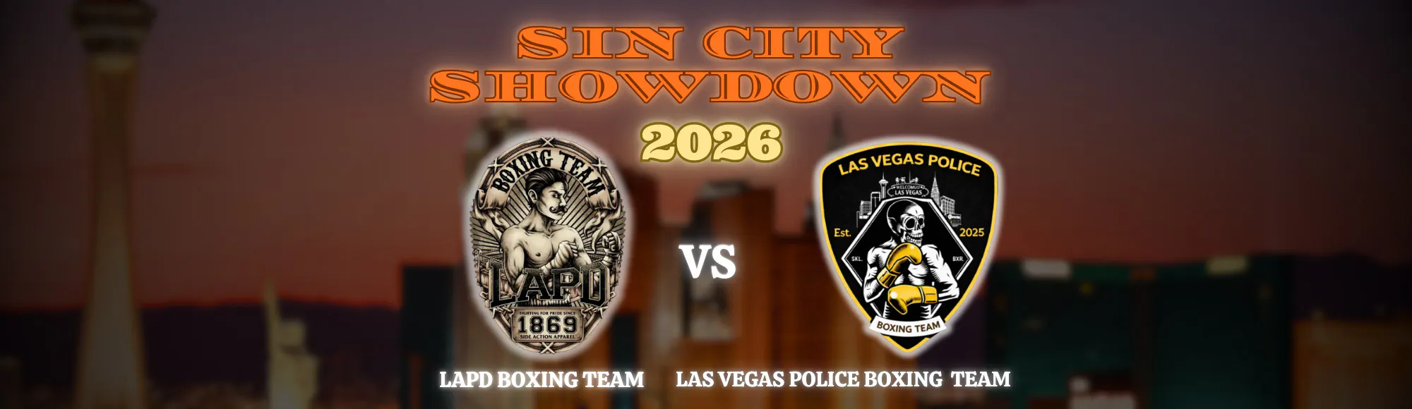 Sin City Showdown police department fight in Las Vegas