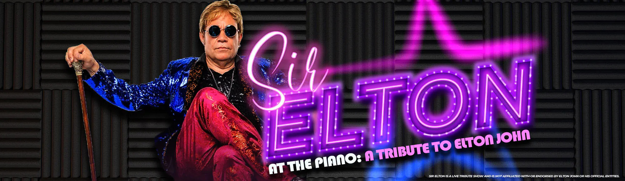 Elton John tribute show Las Vegas