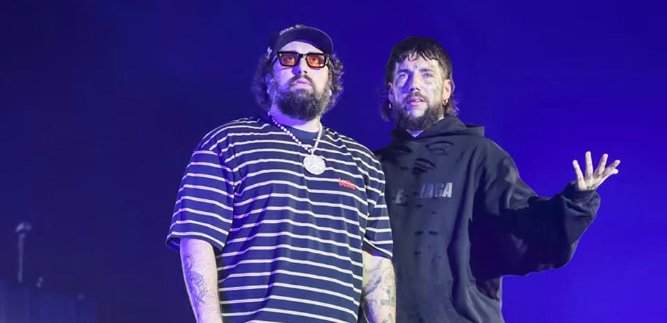 Suicideboys performing in Las Vegas