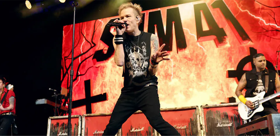 Sum 41 concert in Las Vegas