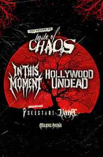 Taste of Chaos – Hollywood Undead & In This Moment concert tickets now available