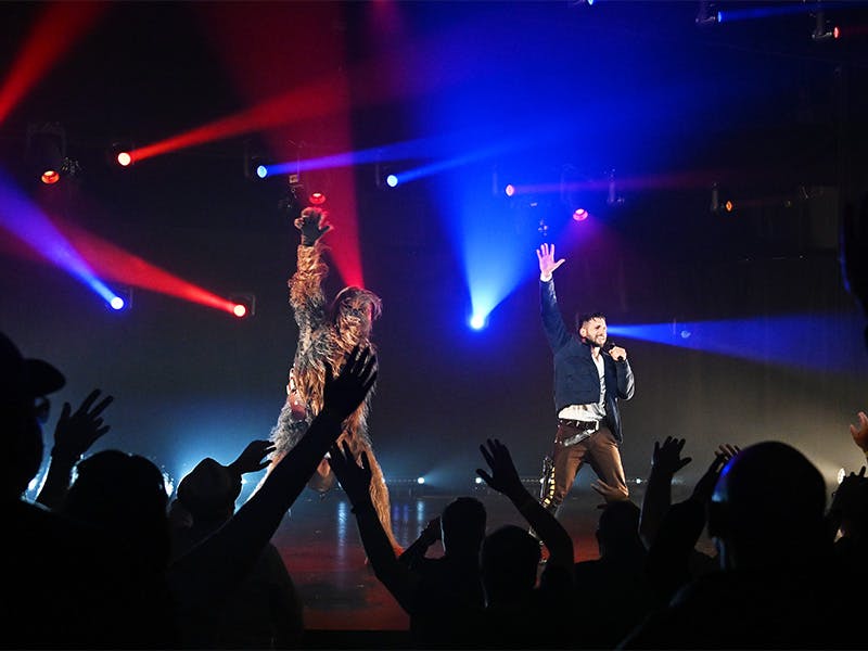 The Empire Strips Back: A Burlesque Parody Strip Sexy Tease Las Vegas