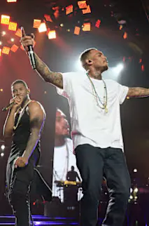 Usher and Chris Brown live in Las Vegas