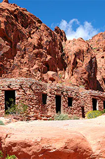 Valley of Fire and Lost City Museum Tour