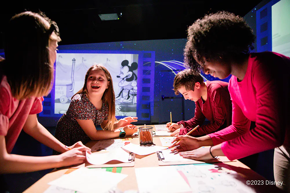 Immersive Disney Animation