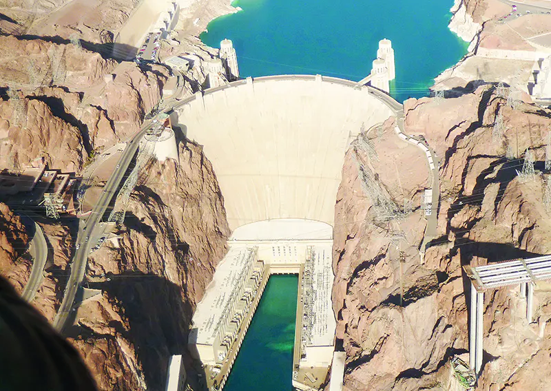 Hoover Dam View Helicopter Flight