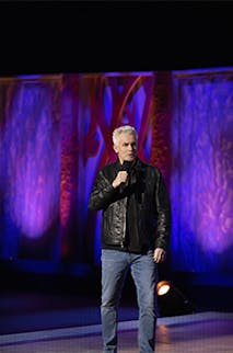 Brian Regan live comedy in Las Vegas at the Venetian Summit Showroom