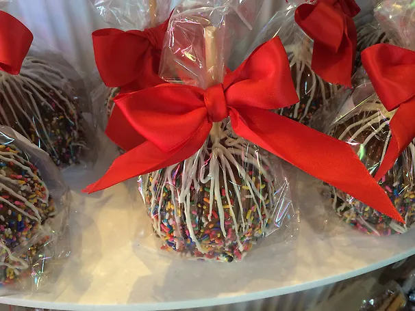 Hershey's Chocolate World chocolate apples